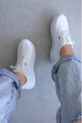 Beyaz Kadın Sneaker Ayakkabı 416ZAFJACK