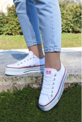 White Kadın Sneaker Ayakkabı 620ZA1907