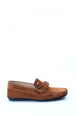 Hakiki Deri Gingery Suede Erkek Loafer Ayakkabı 628MA01