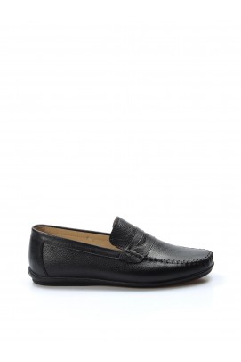 Hakiki Deri Black Erkek Loafer Ayakkabı 628MA1003