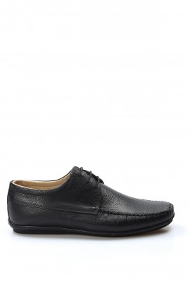 Hakiki Deri Black Erkek Loafer Ayakkabı 628MA1005