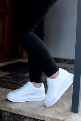 White Kadın Sneaker Ayakkabı 666ZA156