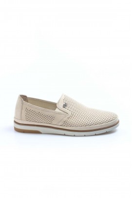 Hakiki Deri Beige Nubuck Erkek Casual Ayakkabı 711MA151-2291