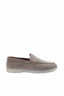 Hakiki Deri Mink Suede Kadın Casual Ayakkabı 819ZA020