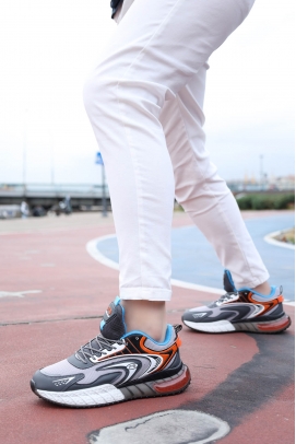Fume Buz Oranj Erkek Sneaker Ayakkabı 865MA2259