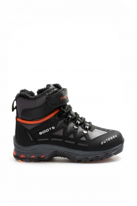 Black Gray Orange Unisex Outdoor Bot 865SXA6025