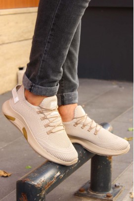 Beige Unisex Sneaker Ayakkabı 925XA44