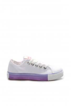 White Unisex Çocuk Sneaker Ayakkabı 620FA0315