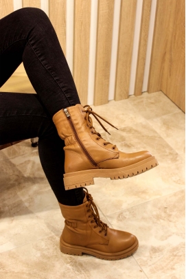 Hakiki Deri Taba Kadın Klasik Bot 998SZA9450