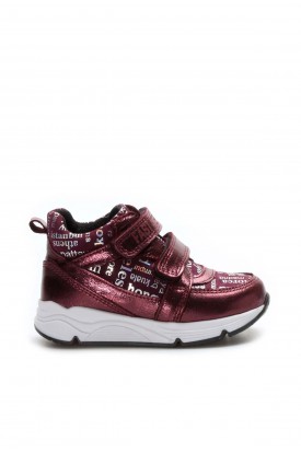 Hakiki Deri Burgundy Unisex Çocuk Spor Bot 612SXCA770