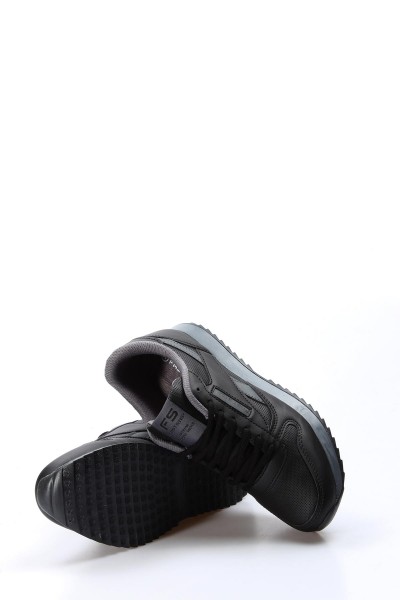 Siyah File Kadın Sneaker Ayakkabı 865ZA5010     