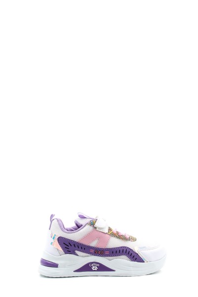 Beyaz Pembe Unisex Çocuk Sneaker Ayakkabı 868XCAF548     