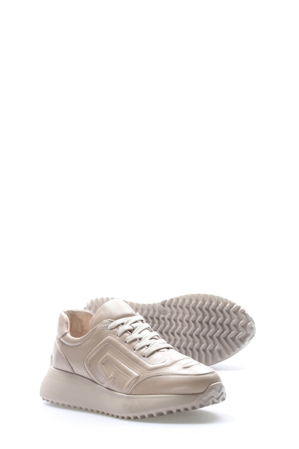 Hakiki Deri Silver Kadin Casual Ayakkabi 136ZA507    
