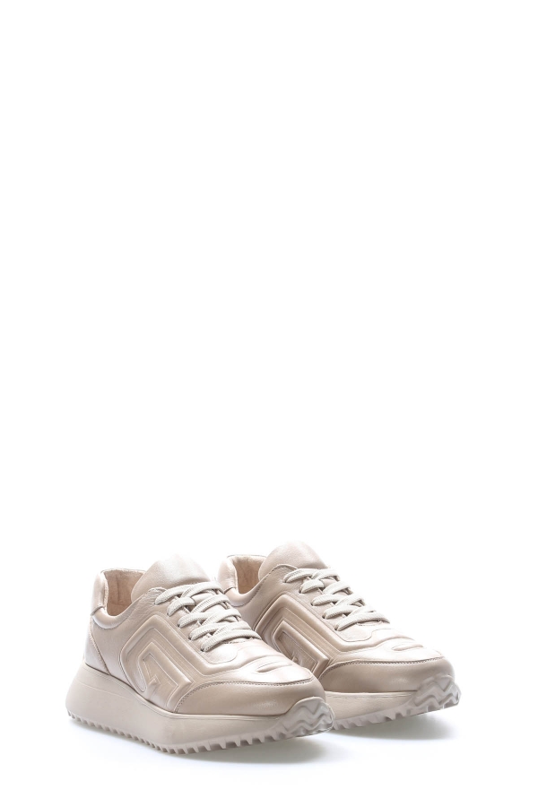 Hakiki Deri Silver Kadin Casual Ayakkabi 136ZA507    