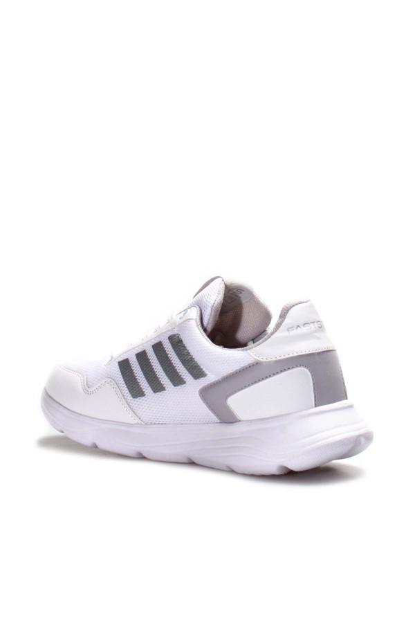 Beyaz Gümüş Unisex SPOR AYAKKABI Ayakkabı 930XAF044     