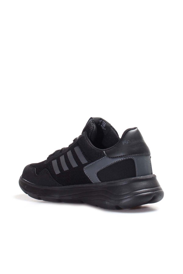Siyah Gri Unisex SPOR AYAKKABI Ayakkabı 930XAF044     