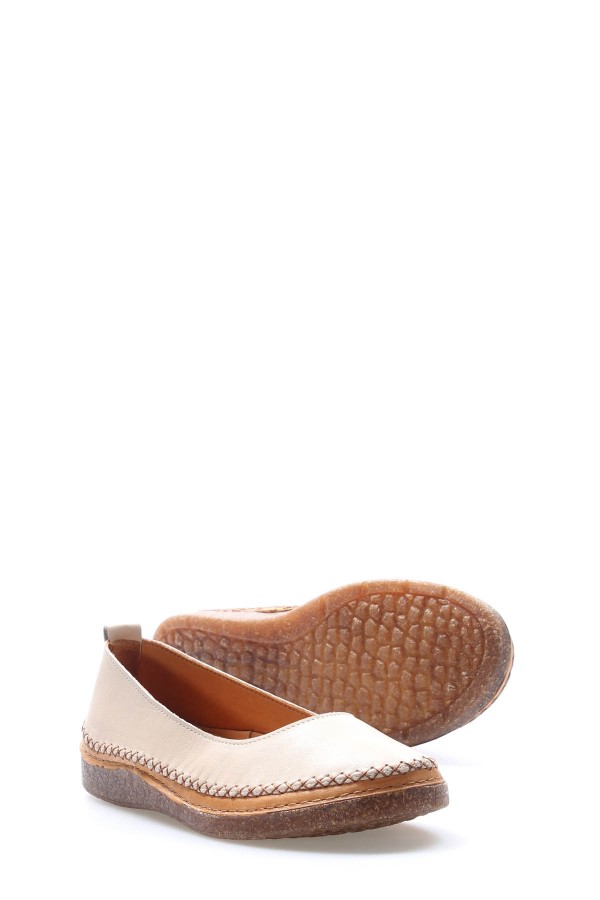 Hakiki Deri Silver Kadin Casual Ayakkabi 972ZA8203    