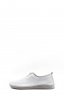Hakiki Deri Beyaz Erkek Casual Ayakkabı 127MA614-B    