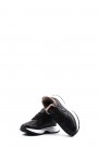 Hakiki Deri Kürklü Siyah Kadın Casual Ayakkabı 136KZA502-2   