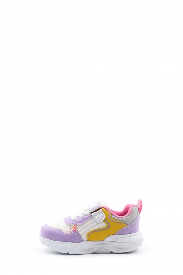 Lila Beyaz Unisex Çocuk Sneaker Ayakkabi 141XCA018     