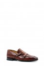 Hakiki Deri Taba Kroko Erkek Klasik Ayakkabı 278MA2520    