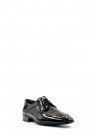 Hakiki Deri Siyah Rugan Erkek Klasik Ayakkabı 278MA2793    