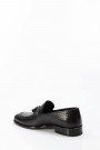 Hakiki Deri Siyah Erkek Klasik Ayakkabı 403MA02    