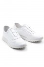 Hakiki Deri Beyaz Erkek Casual Ayakkabı 406MAF610    