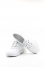 Hakiki Deri Beyaz Kadın Casual Ayakkabı 408ZA703    