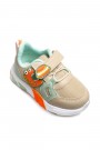 Bej Su Yesıl Orange Unisex Çocuk Sneaker Ayakkabı 461BA105     
