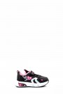 Siyah Fuşya Bebek Sneaker Ayakkabı 461BA204     