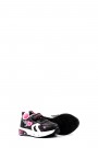 Siyah Fuşya Bebek Sneaker Ayakkabı 461BA204     