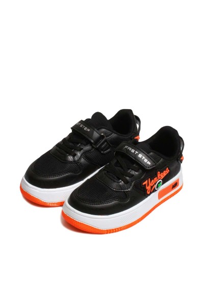 Sıyah F.Orange Unisex Çocuk Sneaker Ayakkabı 461XCA3002     