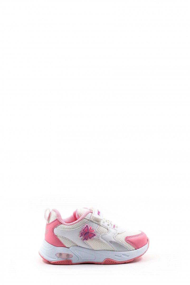 Pembe Beyaz Unisex Çocuk Sneaker Ayakkabi 461XCA318     