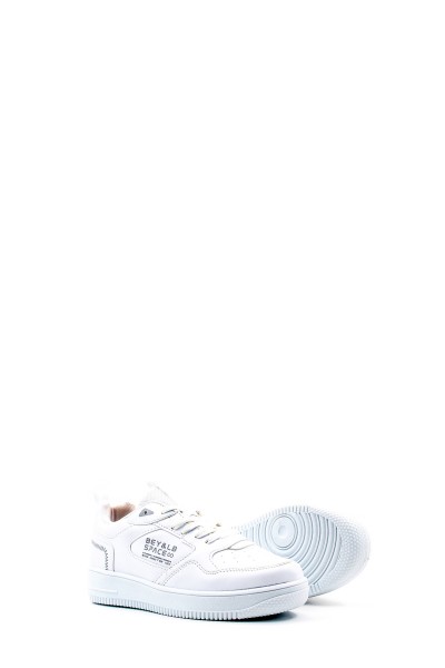 Beyaz Kadın Sneaker Ayakkabı 500ZA2181     