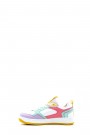 Beyaz Lila Kadın Sneaker Ayakkabı 500ZA2181     