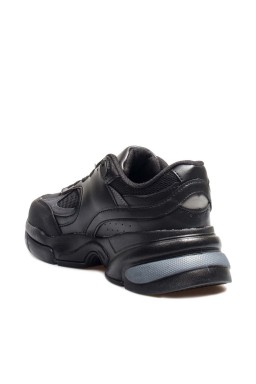 Siyah Kadin Sneaker Ayakkabi 500ZA7190     