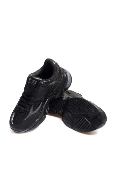 Siyah Kadın Sneaker Ayakkabı 500ZA7190     