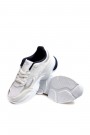 Beyaz Lacivert Kadın Sneaker Ayakkabı 500ZA7190     