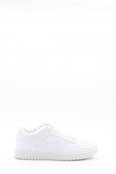 Beyaz Kadin Sneaker Ayakkabi 500ZA8075     