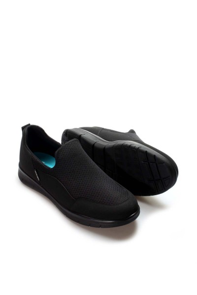 Siyah Erkek Sneaker Ayakkabı 517MBA9486     