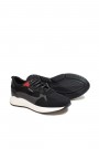 Hakiki Deri Siyah Erkek Sneaker Ayakkabı 517MA1039    