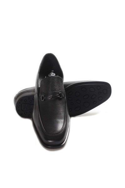 Hakiki Deri Siyah Erkek Klasik Ayakkabı 517MA1004    