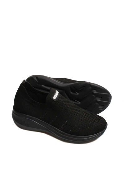 Siyah Kadın Sneaker Ayakkabı 517ZA5086     