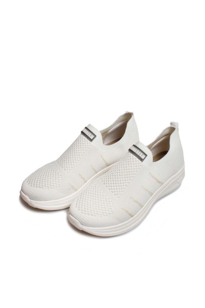 Beyaz Altın Kadın Sneaker Ayakkabı 517ZA5086     