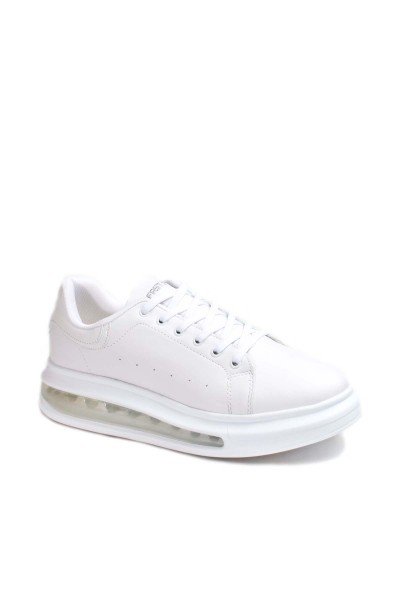 Beyaz Erkek Sneaker Ayakkabı 572MA2488     
