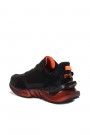 Siyah Turuncu Erkek Sneaker Ayakkabı 572MA2499     