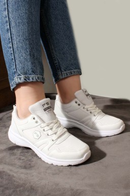 Beyaz Unisex Sneaker Ayakkabi 589XA020     