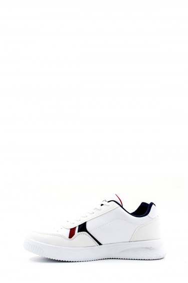 Beyaz Lacivert Erkek Sneaker Ayakkabi 591MA1617     