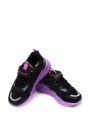 Siyah Lila Unisex Çocuk Sneaker Ayakkabı 598XCA049     